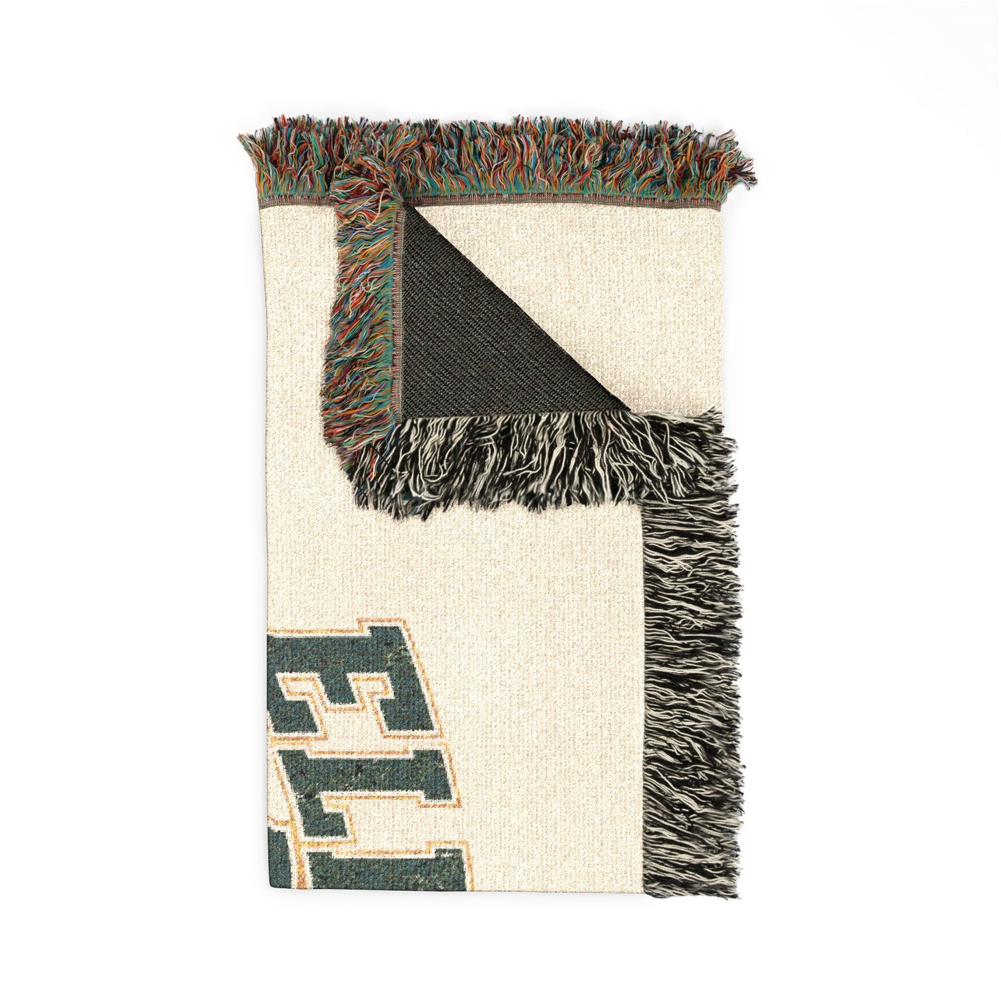 Ellison Eagles Woven Throw Blanket — School Logo Tapestry Blanket